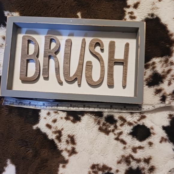 NWT Farmhouse Bathroom Decor Sign Set - Picture 4 of 6
